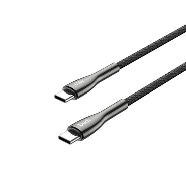Budi DC129TT12B 1.2m 65W Type-C to C Cable