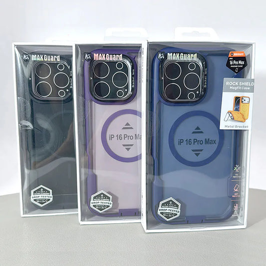 Case for iPhone 16 6.1 Maxguard Rock Shield Magfit