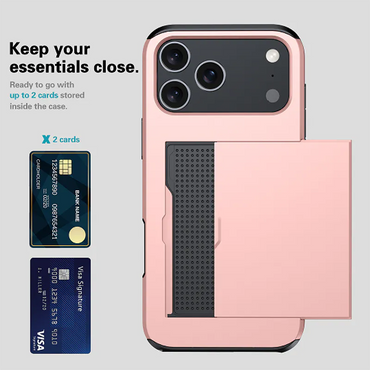 Case for iPhone 17 Pro max 6.9 Card Slide