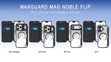 Case for iPhone 17 Pro 6.3 Maxguard Mag Noble Flip MagFit