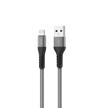 Budi DC197L20H 2m USB-A to Lightning cable