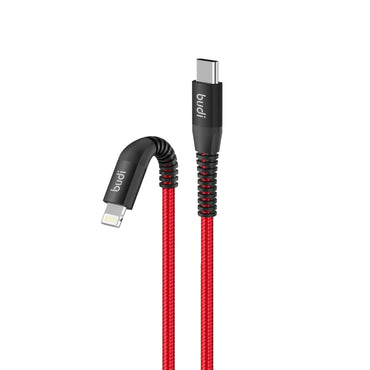 Budi 198TL 1m 18W Type-C to Lightning cable