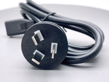 1.5m Aus 3-Pin Mains Cord Male to Female