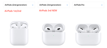 Leather AirPods Case for 1st/2nd Gen