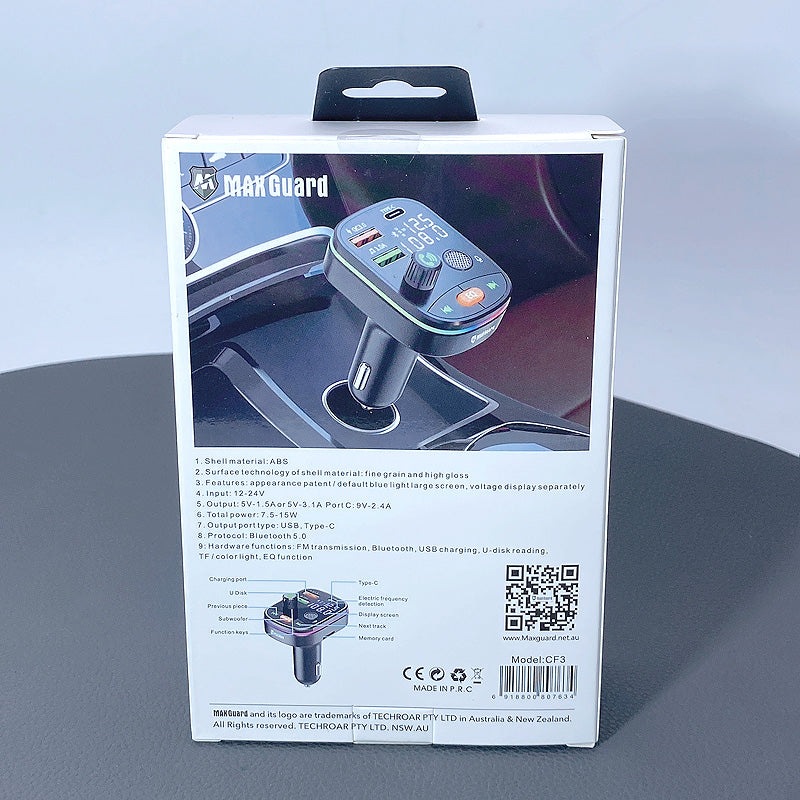 Maxguard CF3 PD 20W Bluetooth FM Transmitter