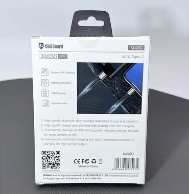 Maxguard M43C 3m Type-C cable