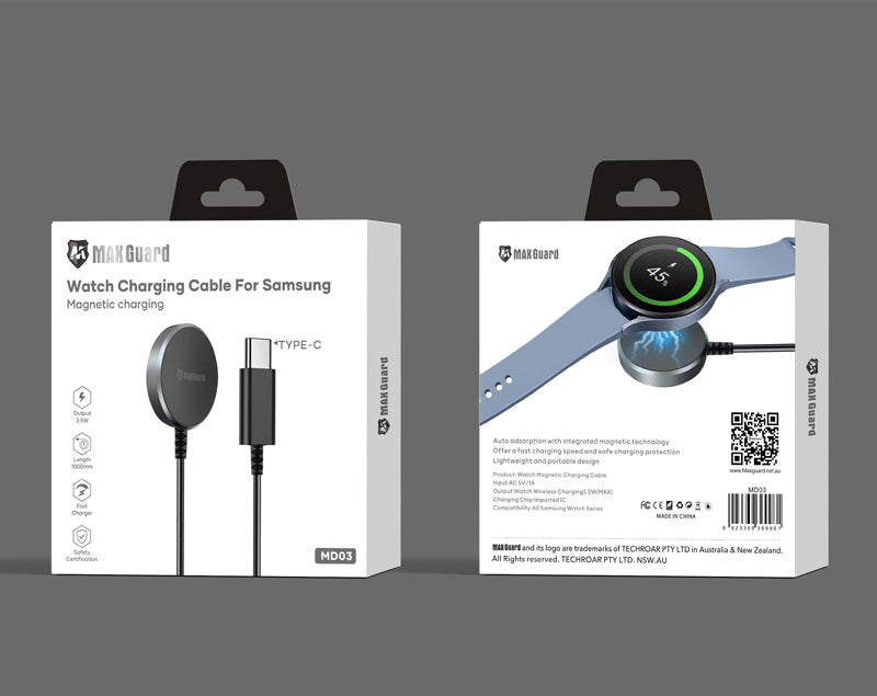 Maxguard MD03 charging cable For Samsung Watch