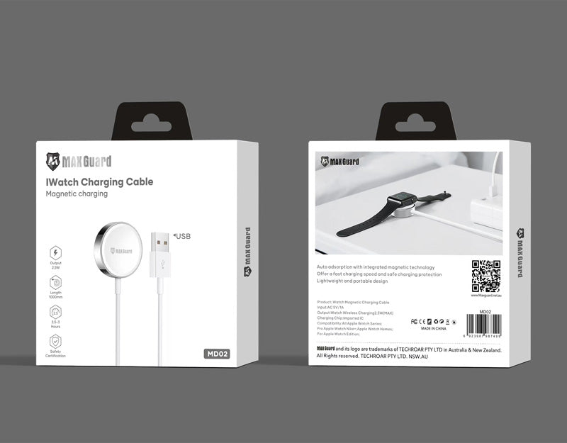Maxguard MD02 USB cable For Apple Watch