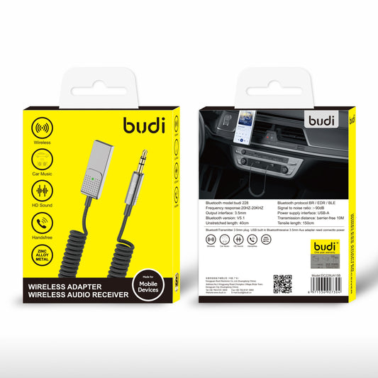 Budi DC228UA10B Wireless Audio Receve Adapter