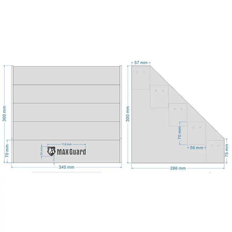 Maxguard S2 5-Tier Phone Case Display Shelf