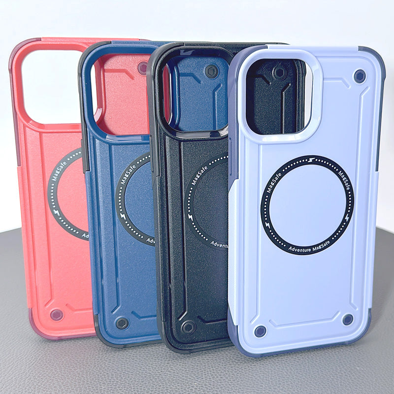 Case for Iphone 15 6.1 Adventure heavy duty Magfit (white box)