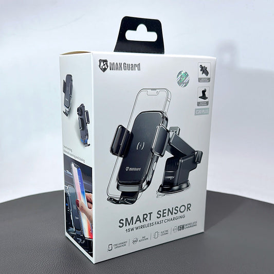 Maxguard C20 Plus 15W Wireless Car Charger Holder