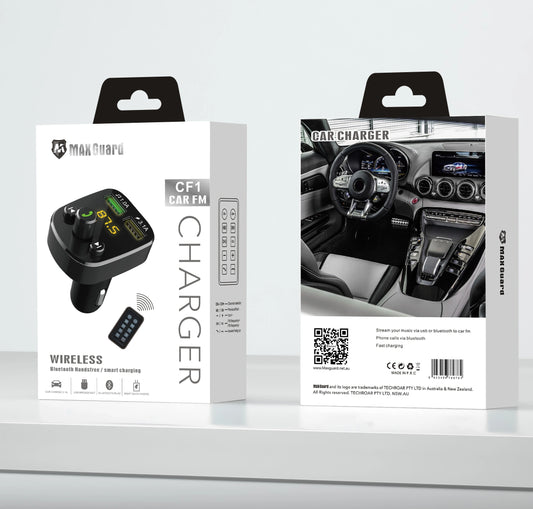 Maxguard CF1 Wireless Bluetooth FM Transmitter