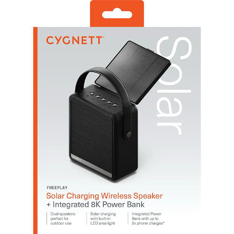 CYGNETT Solar Bluetooth Speaker