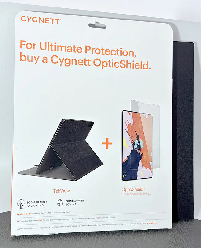 Case for Ipad Air 13 M3 2025/M2 2024 /Pro 12.9 2022/2021/2020/2018 CYGNETT Tekview