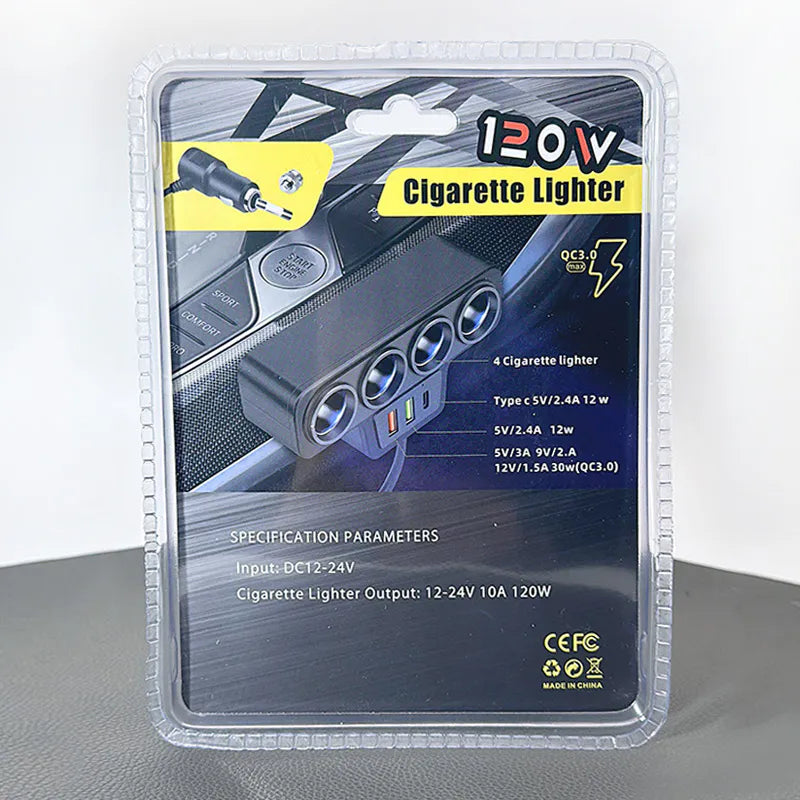 120w Cigarette Lighter D25
