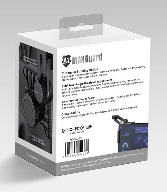 Maxguard E17 Screen-Mounted Car Display Mount
