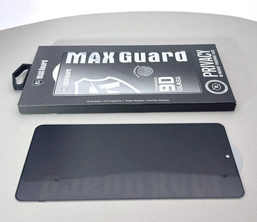 Fingerprint 9D Privacy Maxguard Glass Screen Protector for Samsung