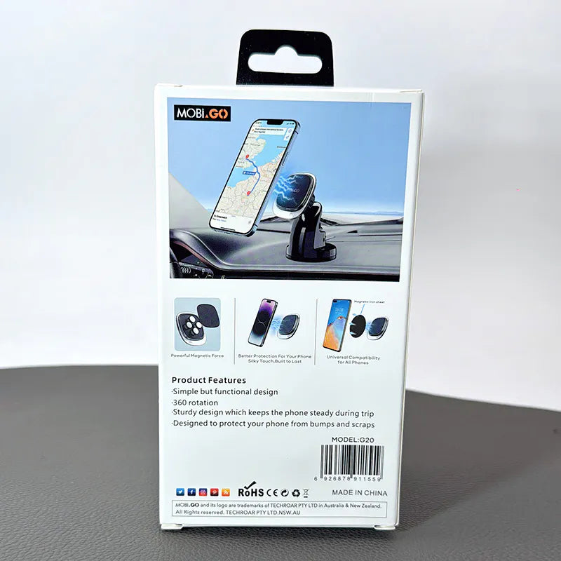 Mobigo G20 Magnetic 360 Rotation Car Bracket