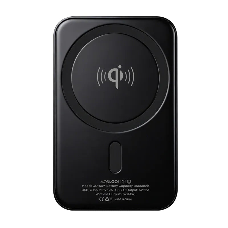 Mobigo GO509 6000 mah Magnetic Wireless Power Bank