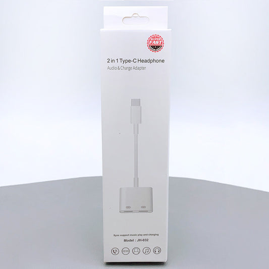 2 in 1 10cm Type-C Adapter JH032
