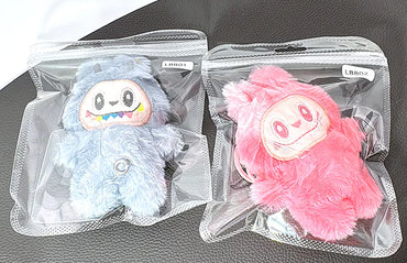 Labubu Fluffy Phone Charm