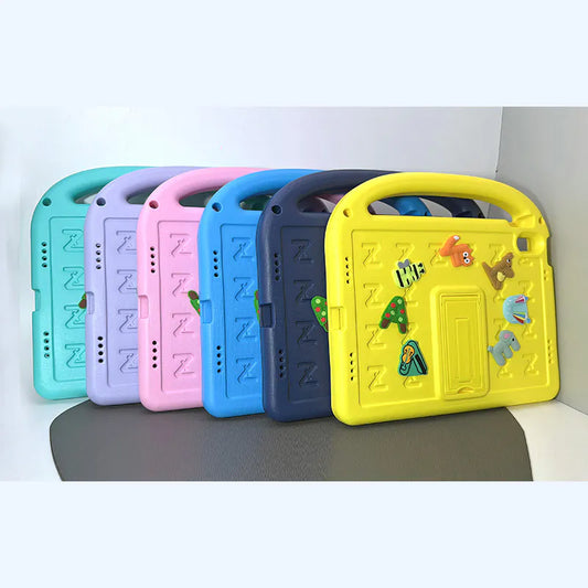 Case for Ipad new 9.7 A10 Fusion Cartoon Stand Letter
