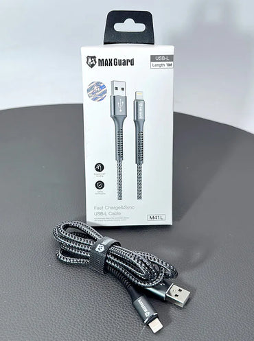Maxguard M41L 1m USB-A to Lightning cable