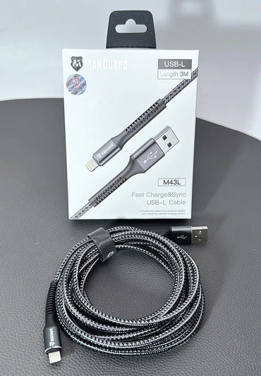Maxguard M43L 3m USB-A to Lightning cable