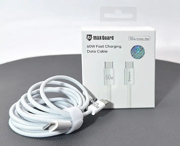 Maxguard MC02 2m 60W Type-C to C Cable