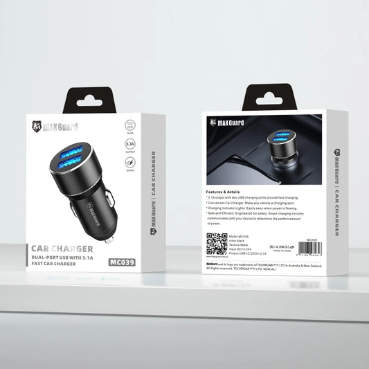 Maxguard MC039 3.1A 2USB car charger