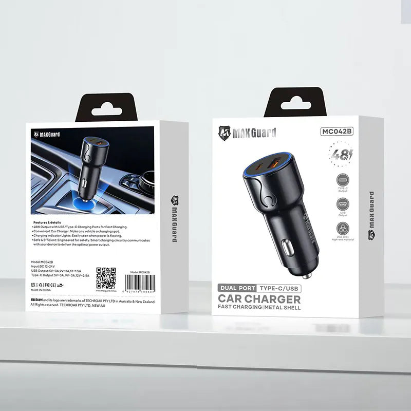 Maxguard MC042B Car Charger
