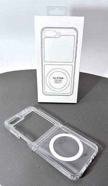 Samsung Z Flip7 FE /Flip6 MagFit Clear Case