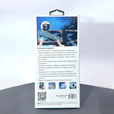 Maxguard P02 IPX8 Waterproof Case Fits 5-6.9 inch