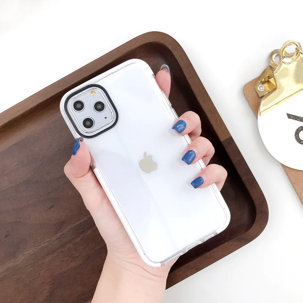 S10 5G tech tpu soft case (clear)