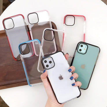 S10 5G tech tpu soft case (clear)