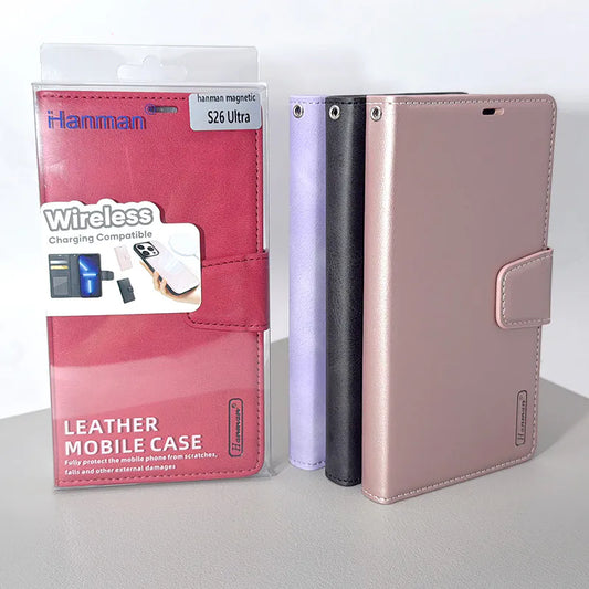 S21 Ultra hanman 2 in 1 detachable magnetic wallet case