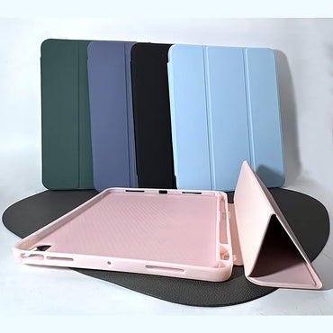 Case for Ipad new 9.7 A10 Fusion/air 1 A7/air 2 A8X smart c jelly penslot SNAPFOLD