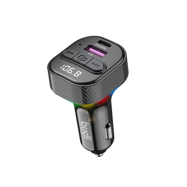 Budi CCT06B Car Wireless FM Transmitter & Charger