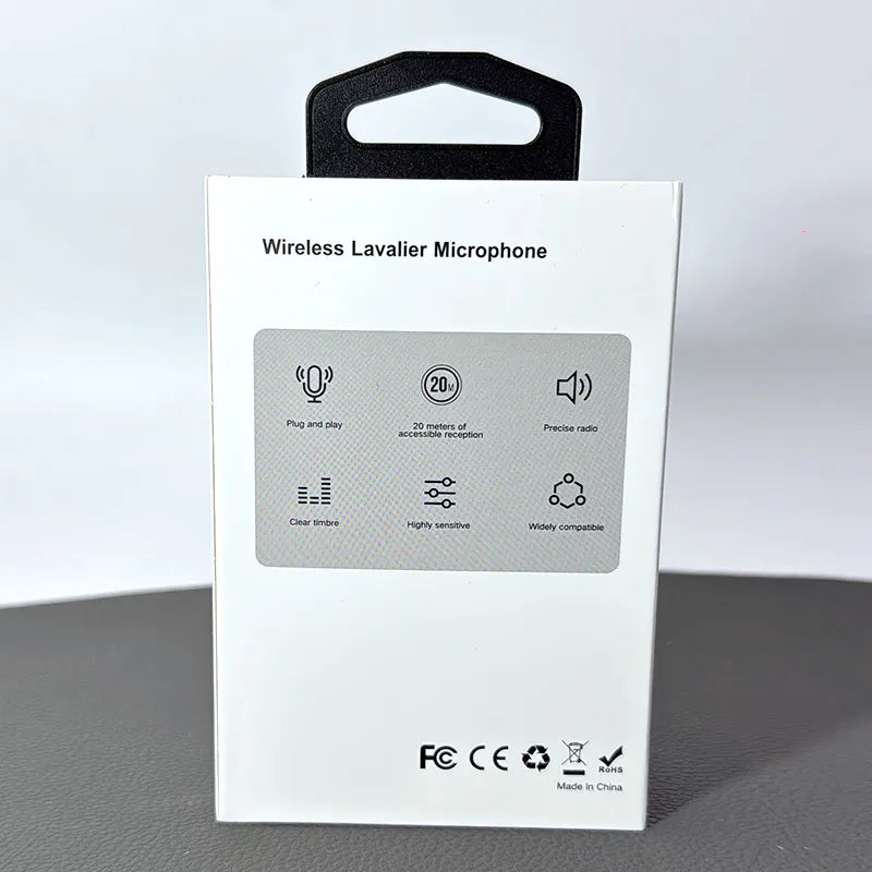 Lavalier bluetooth microphone K9 (for Type-C & Lightning)
