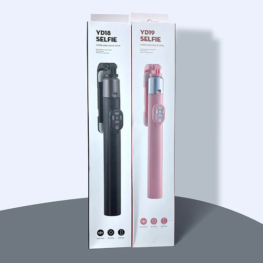 Bluetooth Remote Selfie Stick, Extra Long Extendable YD19