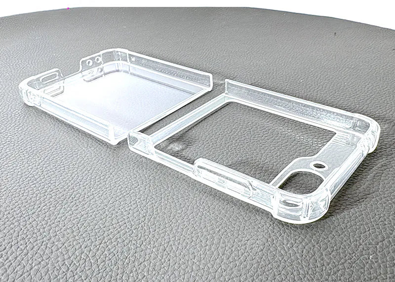Samsung Z Flip4 Clear Corner TPU PC Case