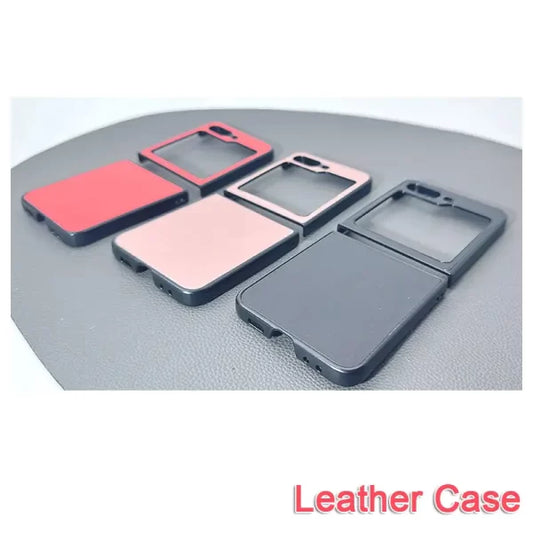 Samsung Z flip5 Leather Case