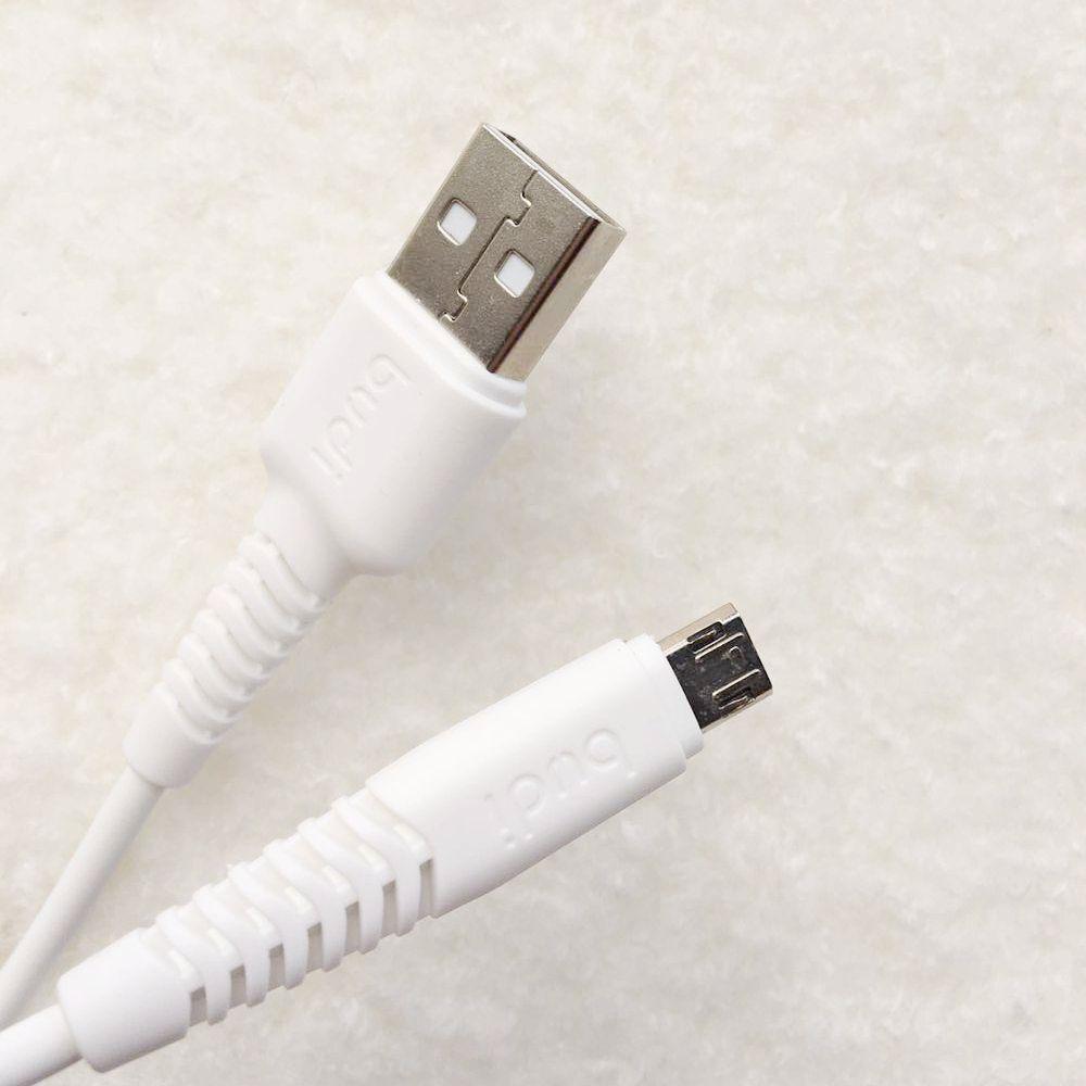 Budi M8J150M20 20cm USB-A to Micro cable