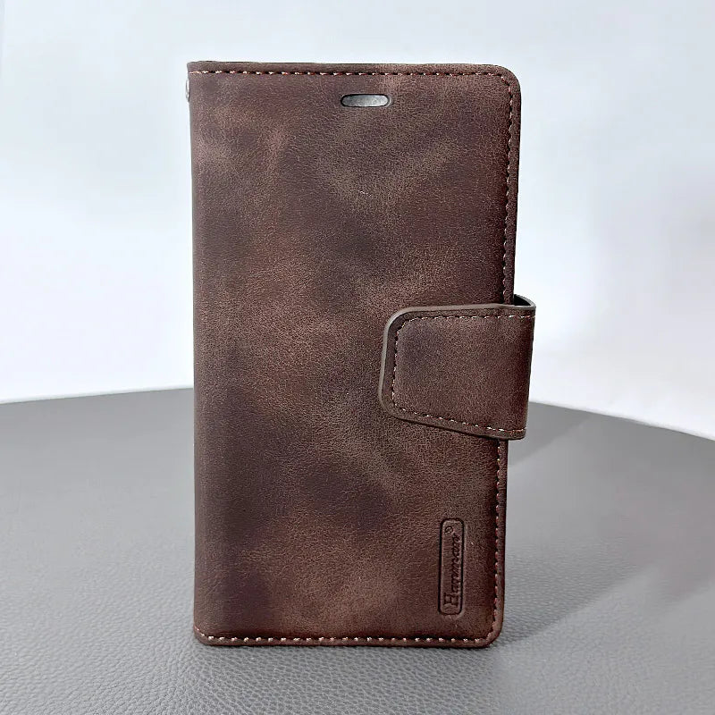 Case for Iphone 15 Pro 6.1 Hanman 2 in 1 Detachable Magnetic Wallet