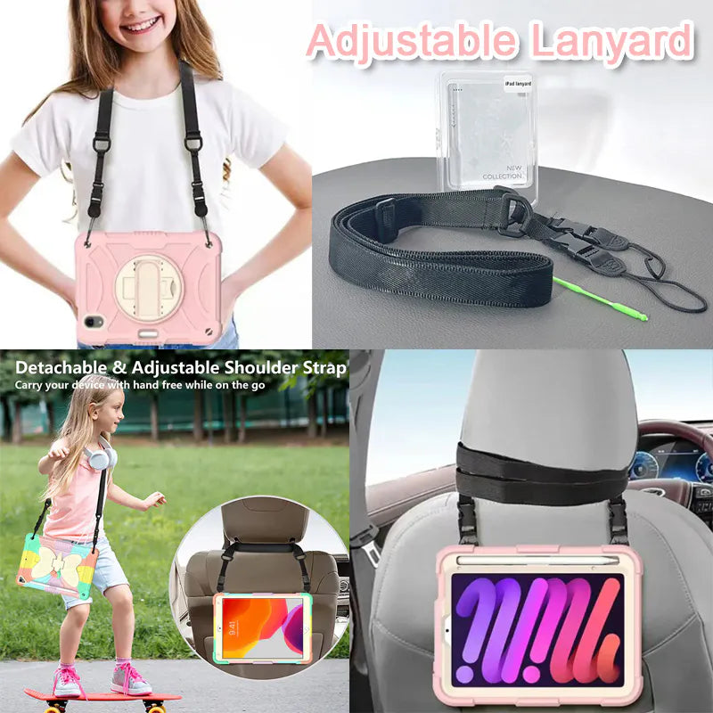 TAB A11/ A9 8.7" Heavy duty with penslot handle stand PRO STRAP