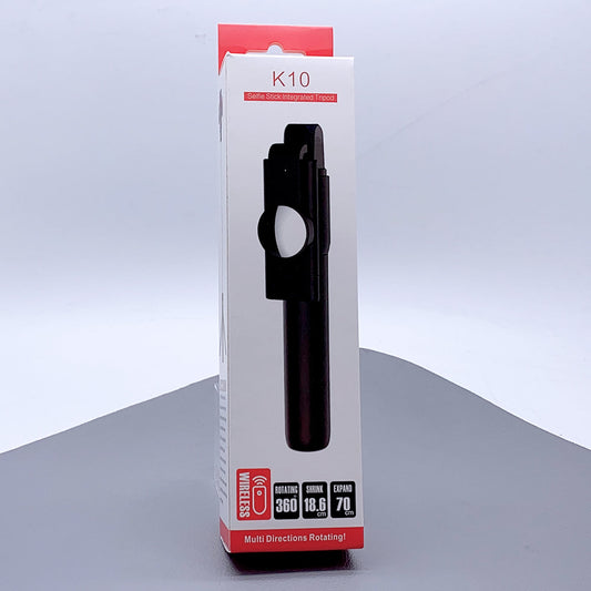Wireless selfie stick tripod K10