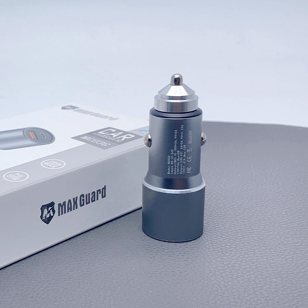 Maxguard MC036 38W UAB A+C car charger