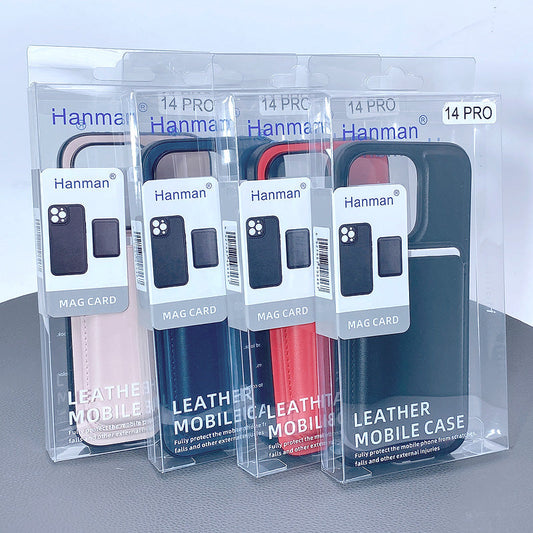 Case for Iphone 16 Plus 6.7 Hanman Mag Card Detachable Magnetic