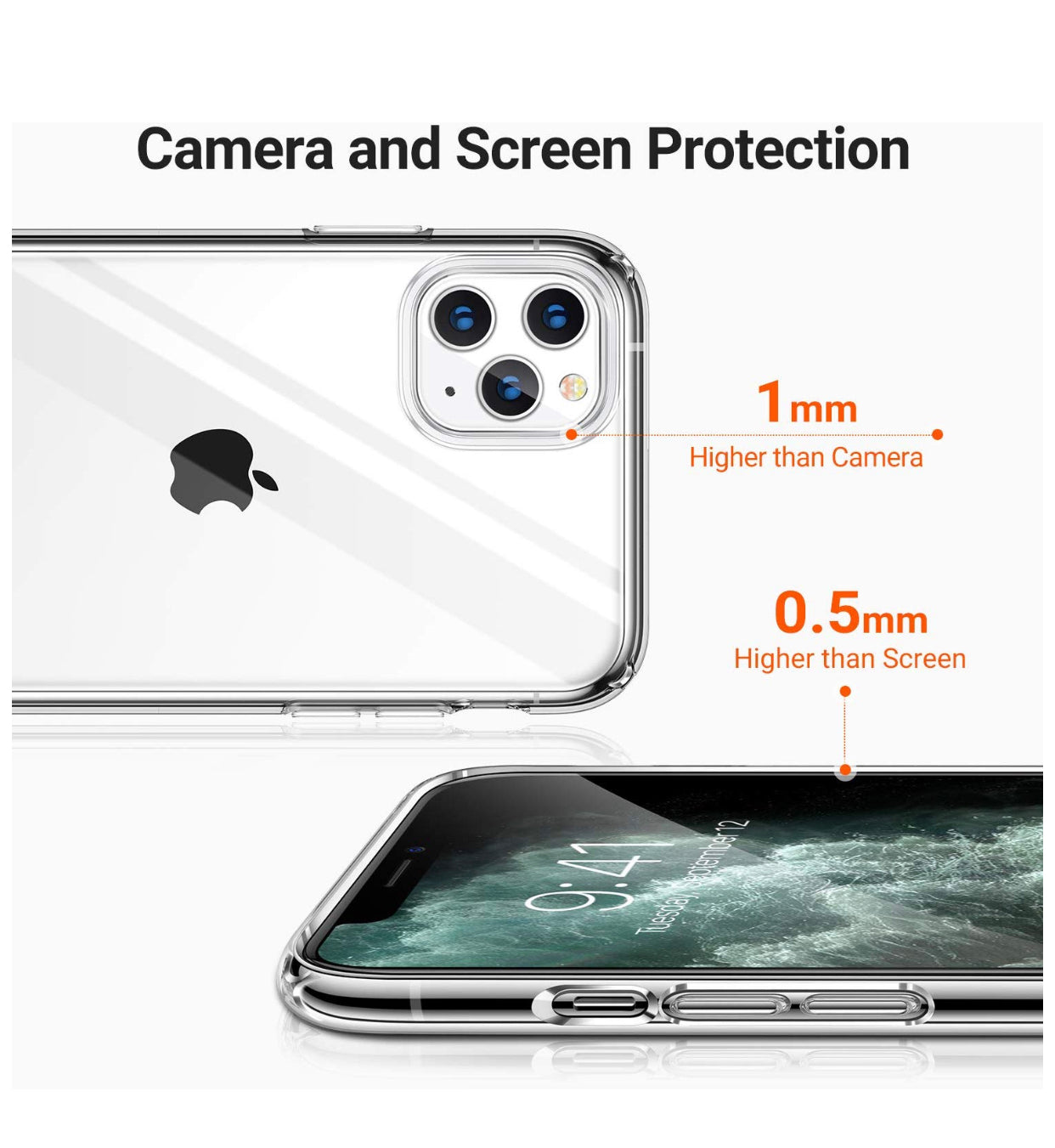 Case for Iphone ipX 2MM soft tpu